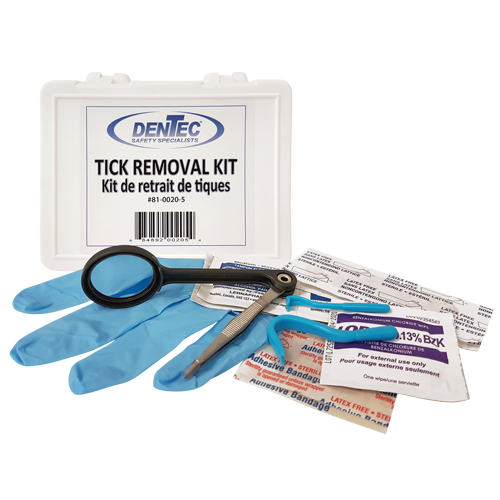 Tick Safety Kit, Class 1 Medical Device, Plastic Box Moffatt Supply & Specialties