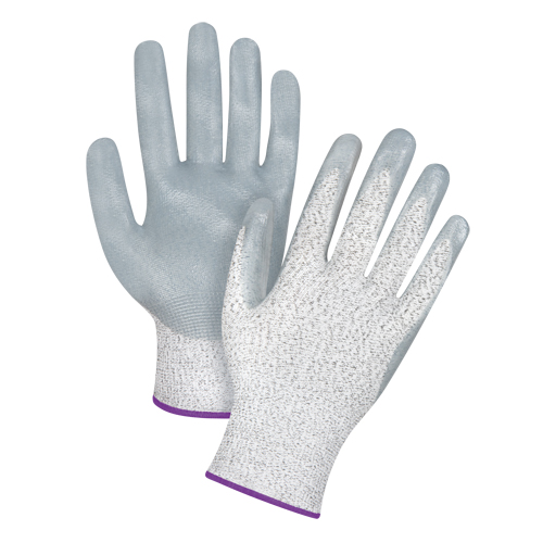 High-Performance Cut-Resistant Gloves, Size 6/X-Small, 13 Gauge, Nitrile Coated, HPPE Shell, ANSI/ISEA 105 Level 4/EN 388 Level 5 Moffatt Supply & Specialties