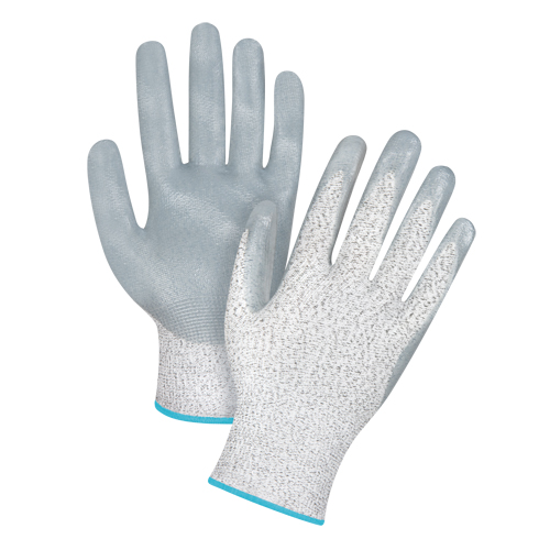 Gants haute performance r&eacute;sistants &agrave; la coupe, Taille T-Grand/10, Calibre 13, Rev&ecirc;tement Nitrile, Enveloppe en PEHP, ANSI/ISEA 105 niveau 4/EN 388 niveau 5 Moffatt Supply & Specialties