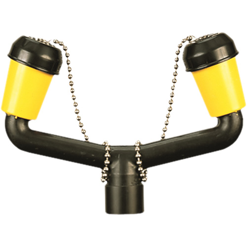 Ensemble de pommeaux doubles pour douche oculaire Moffatt Supply & Specialties