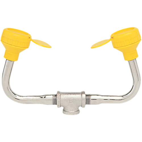 Ensemble de pommeaux doubles pour douche oculaire de s&eacute;rie 400 Moffatt Supply & Specialties