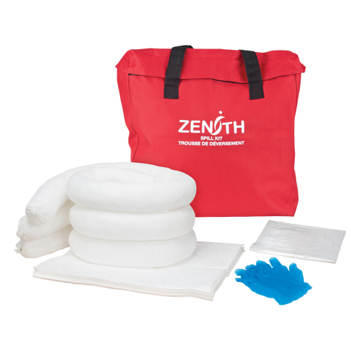 Trousse de lutte contre les d&eacute;versements, Huile seulement, Sac, Absorbance de 5 gal. US Moffatt Supply & Specialties