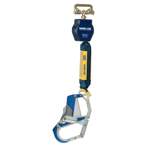 Nano-Lok Self-Retracting Lifeline, 6', Web, Stationary Moffatt Supply & Specialties