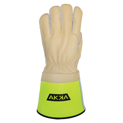 Lineman's Gloves, X-Large, Grain Cowhide Palm Moffatt Supply & Specialties