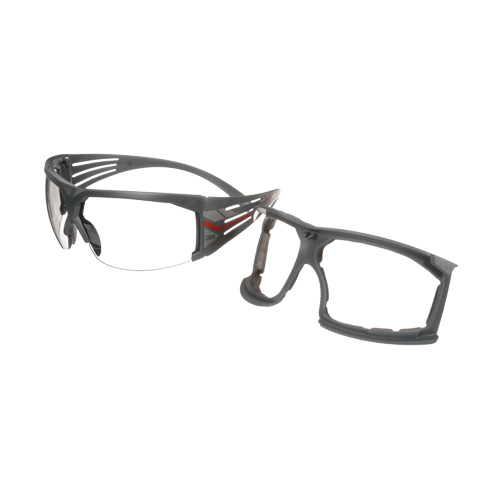 SecureFit 600 Series Safety Glasses with Gasket, Grey/Indoor/Outdoor Lens, Anti-Fog, ANSI Z87+/Meets/Exceeds CSA Z94.3 Moffatt Supply & Specialties