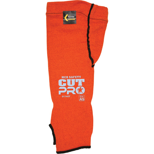 Manches Memphis, Kevlar, 14", ASTM ANSI niveau A5, Orange Moffatt Supply & Specialties