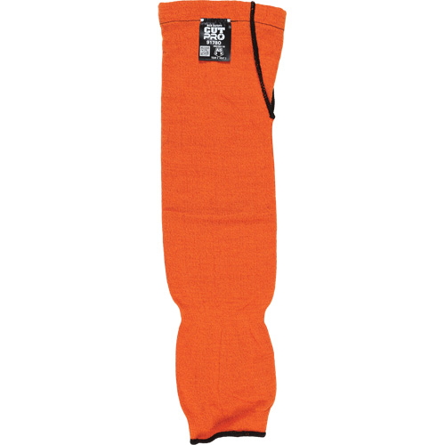 Manches Memphis avec trou pour le pouce, Kevlar, 18", ASTM ANSI niveau A5, Orange Moffatt Supply & Specialties