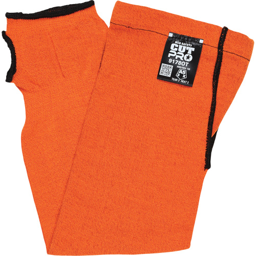 Memphis&reg; Sleeves, Kevlar&reg;, 18", ASTM ANSI Level A5, Orange Moffatt Supply & Specialties