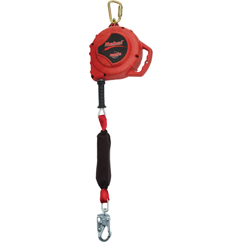 Rebel Self-Retracting Lifeline, 33', Galvanized Steel, Swivel Moffatt Supply & Specialties