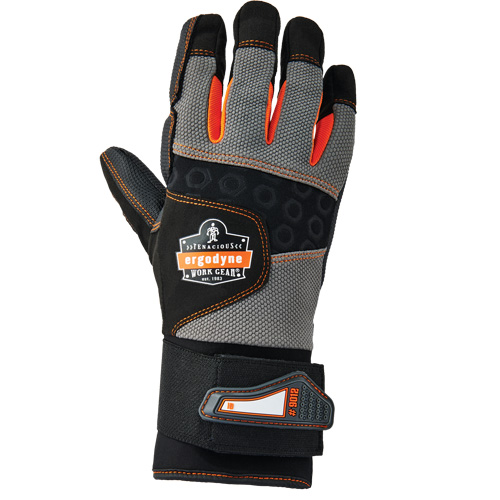 Proflex&reg; 9012 Anti-Vibration Gloves with Wrist Support, Size Small, Synthetic Palm Moffatt Supply & Specialties