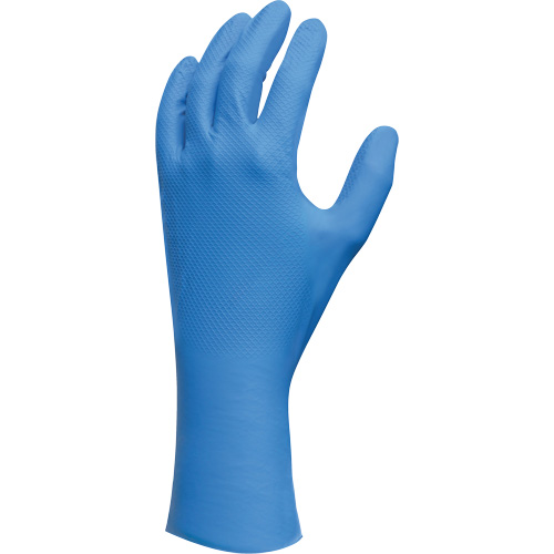 Lightweight Gloves, 7/Small, Nitrile, 9-mil, Powder-Free, Blue Moffatt Supply & Specialties