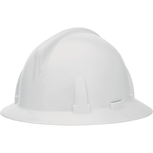 Full Brim Hardhat, Meets CSA Type 1, Ratchet Suspension, Non-Vented Moffatt Supply & Specialties
