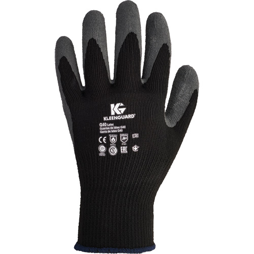 KleenGuard G40 Multi-Purpose Gloves, 7/Small, Rubber Latex Coating, 10 Gauge, Polyester/Cotton Shell Moffatt Supply & Specialties