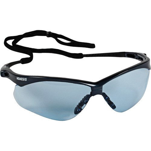 KleenGuard Nemesis Safety Glasses, Light Blue Lens, Anti-Scratch, ANSI Z87+/Meets/Exceeds CSA Z94.3 Moffatt Supply & Specialties