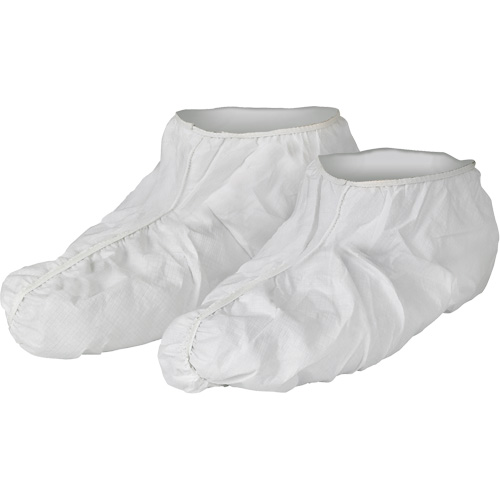 KleenGuard A40 Shoe Covers, One Size, Microporous, White Moffatt Supply & Specialties