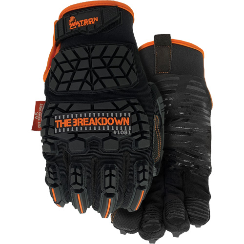1051 The Breakdown Gloves, Size Small, PVC Coated, Cutshield Shell, ASTM ANSI Level A5/EN 388 Level E Moffatt Supply & Specialties