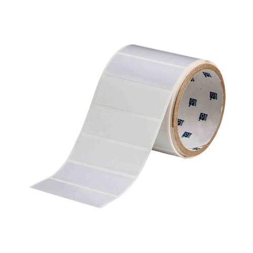 ToughBond&reg; Thermal Transfer Printable Labels, Polyester, 3" L x 1" H, White Moffatt Supply & Specialties