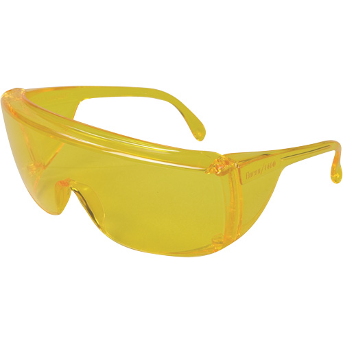 Lunettes de s&eacute;curit&eacute; s&eacute;rie 1400 Veratti Tuff Spec, Lentille Ambr&eacute;e, ANSI Z87+/R&eacute;pond ou surpasse la norme CSA Z94.3 Moffatt Supply & Specialties