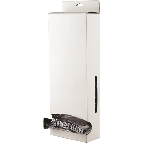 Lunettes de s&eacute;curit&eacute; s&eacute;rie 1400 Veratti Tuff Spec avec boîte distributrice blanche, Lentille Transparent, ANSI Z87+/R&eacute;pond ou surpasse la norme CSA Z94.3 Moffatt Supply & Specialties