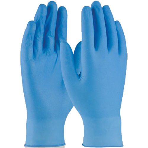 Disposable Gloves, Small, Nitrile, 4-mil, Powder-Free, Blue Moffatt Supply & Specialties
