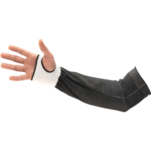HyFlex&reg; Cut-Resistant Sleeve, HPPE, 12", ANSI/ISEA 105 Level 3, Black Moffatt Supply & Specialties