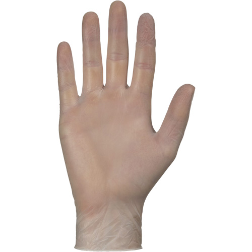 Disposable Gloves, Small, Vinyl, 4-mil, Powder-Free, White Moffatt Supply & Specialties