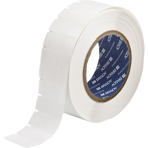 B-461 Thermal Transfer labels, Polyester, 0.6" L x 1.625" H, White Moffatt Supply & Specialties