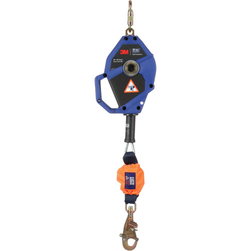 Smart Lock Self-Retracting Lifeline, 20', Galvanized Steel, Swivel Moffatt Supply & Specialties