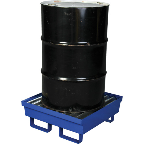 Steel Spill Containment Pallet, 17 US gal. Spill Capacity, 27" x 25.75" x 6" Moffatt Supply & Specialties