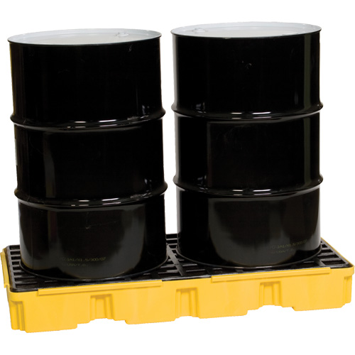 Plateforme de d&eacute;versement modulaire, Capacit&eacute; de d&eacute;versement 30 gal. US, 51,5'' x 26,25" x 6,5" Moffatt Supply & Specialties