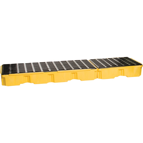 Modular Spill Platform, 45 US gal. Spill Capacity, 77.5" x 26.25" x 6.5" Moffatt Supply & Specialties