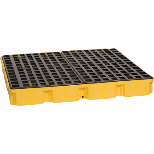 Plateforme de d&eacute;versement modulaire, Capacit&eacute; de d&eacute;versement 60,5 gal. US, 51,5'' x 51,5'' x 6,5" Moffatt Supply & Specialties