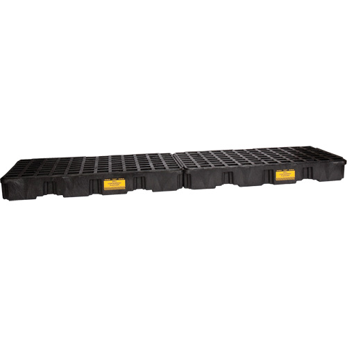 Modular Spill Platform, 60.5 US gal. Spill Capacity, 26.5" x 103.5" x 6.5" Moffatt Supply & Specialties