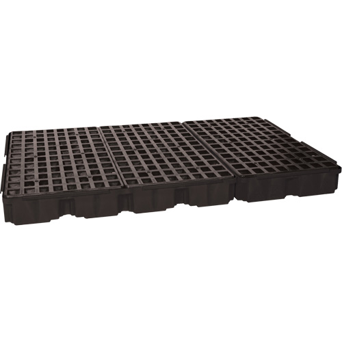 Plateforme de d&eacute;versement modulaire, Capacit&eacute; de d&eacute;versement 88 gal. US, 51,5'' x 78,25" x 6,5" Moffatt Supply & Specialties
