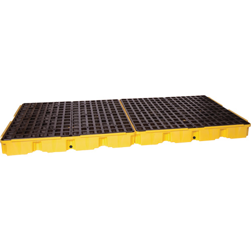 Modular Spill Platform, 121 US gal. Spill Capacity, 51.5" x 103" x 6.5" Moffatt Supply & Specialties