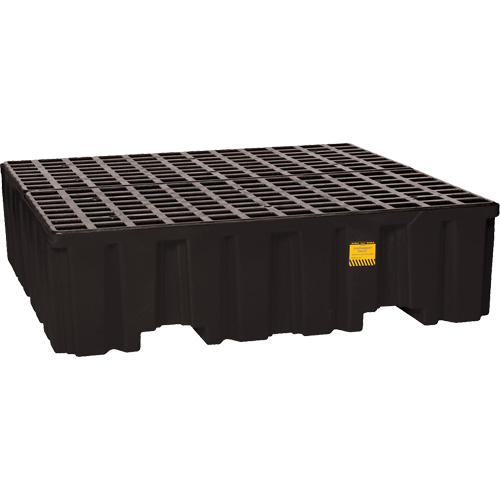 Spill Containment Pallet, 132 US gal. Spill Capacity, 51" x 52.5" x 13.75" Moffatt Supply & Specialties