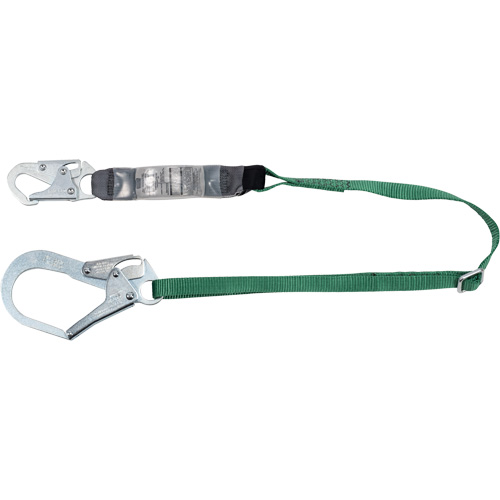 V-Series Lanyard, 6', Rebar Hook Center, Snap Hook Leg Ends, Polyester Moffatt Supply & Specialties
