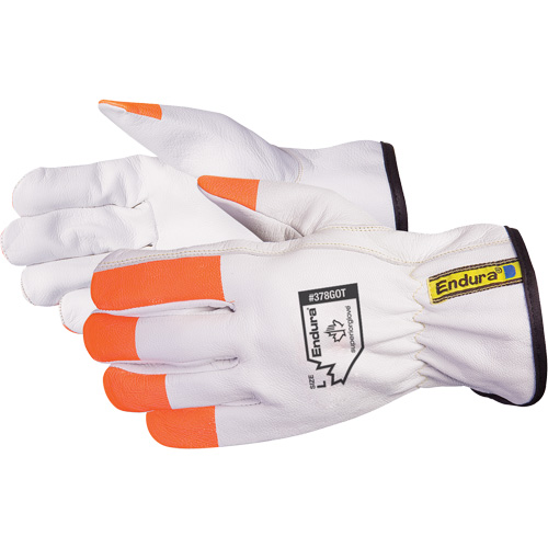Gants de conducteur de luxe pour l'hiver Endura, T-petit, Paume en Cuir fleur de ch&egrave;vre, Thinsulate Moffatt Supply & Specialties