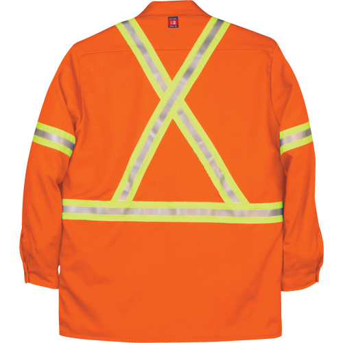 Westex UltraSoft&reg; Industrial Work Shirt, Small, Orange Moffatt Supply & Specialties