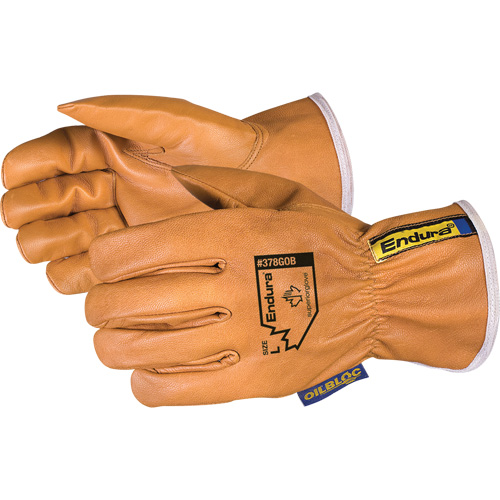 Gants de conducteur Oilbloc Endura, T-Grand, Paume en Cuir fleur de ch&egrave;vre Moffatt Supply & Specialties