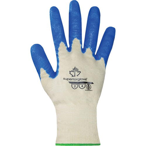 Dexterity&reg; Coated Gloves, 7, Nitrile Coating, 15 Gauge, Cotton Shell Moffatt Supply & Specialties