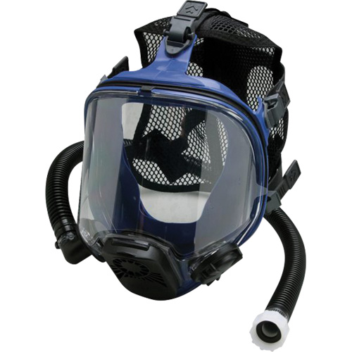 Full-Face Supplied Air Respirator, Silicone, One Size Moffatt Supply & Specialties
