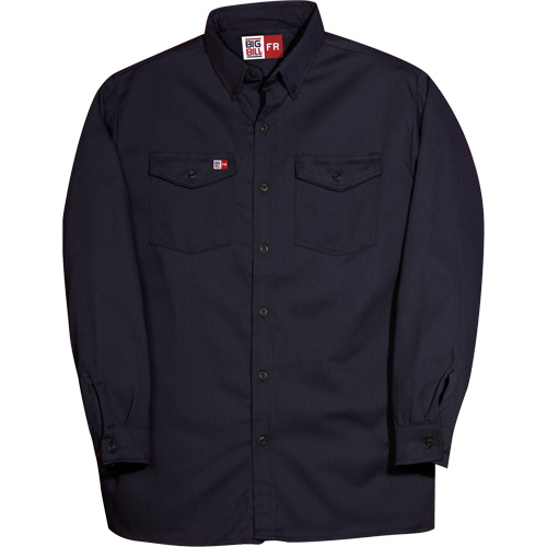 Westex UltraSoft&reg; Button Down Shirt, Small, Navy Blue Moffatt Supply & Specialties