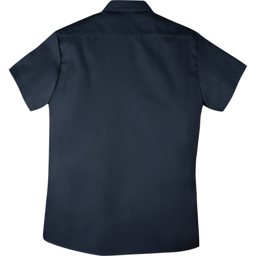 Short-Sleeved Twill Work Shirt, Men's, 4X-Large, Navy Blue Moffatt Supply & Specialties