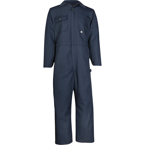 Twill Workwear Deluxe Coveralls, Men's, Navy Blue, Size 36 Moffatt Supply & Specialties