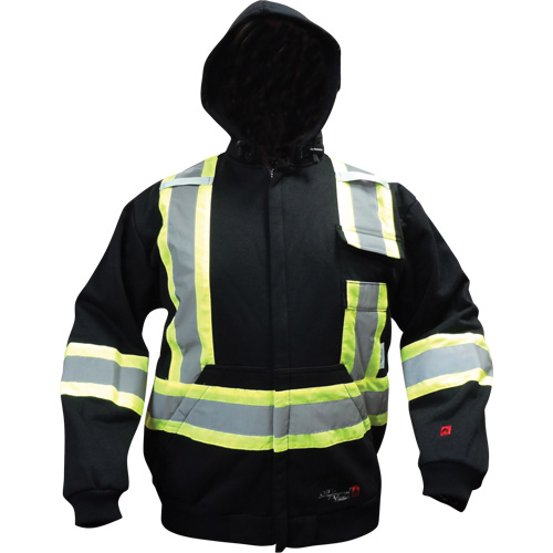 Fire Rated Hoodie, Small, Black Moffatt Supply & Specialties