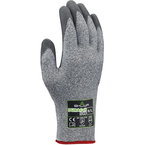 Gants r&eacute;sistants aux coupures 546, Taille 6/Petit, Calibre 13, Rev&ecirc;tement Polyur&eacute;thane, Enveloppe en PEHP, ANSI/ISEA 105 niveau 3/EN 388 niveau C Moffatt Supply & Specialties