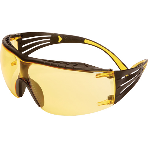 Securefit 400 Series Safety Glasses, Amber Lens, Anti-Fog/Anti-Scratch, ANSI Z87+/Meets/Exceeds CSA Z94.3 Moffatt Supply & Specialties