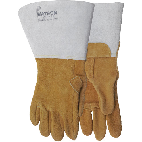 Gants de soudage 285 Buck-Tex, Cuir refendu, Taille 9 Moffatt Supply & Specialties