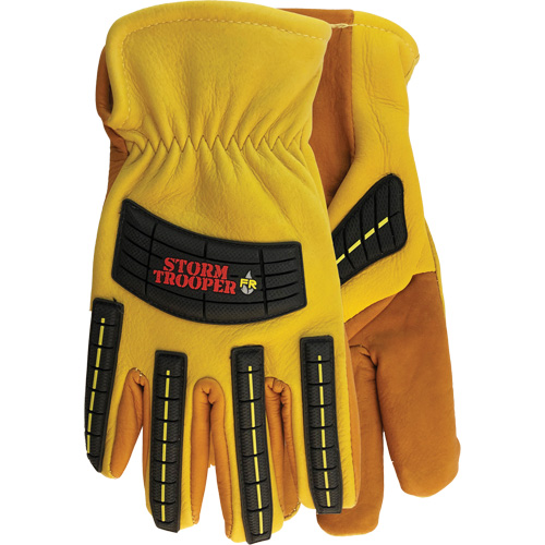 5782 Storm Trooper Gloves, Large, Cowhide Palm, Slip-On Cuff Moffatt Supply & Specialties
